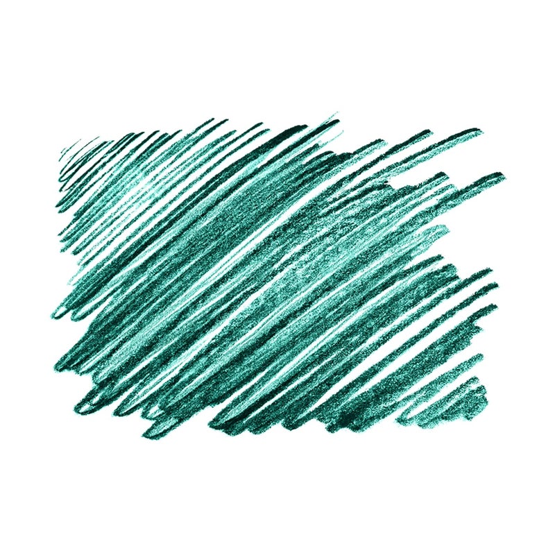 Kokie Cosmetics Waterproof Velvet Smooth Eyeliner Pencil, Forest Green, 0.042 Ounce